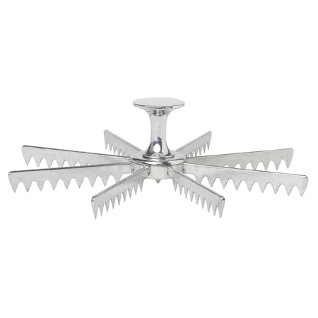 Harold Import Co Harold Import Silver Stainless Steel Pie Cutter 43743